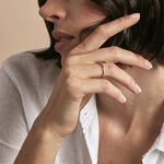 Bague Diapre Or Jaune Am&eacute;thyste Oxyde De Zirconium - Bagues pierres fines Femme | Marc Orian