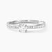 Bague Solitaire Hemera Or Blanc Diamant - Parures de mariage Femme | Marc Orian