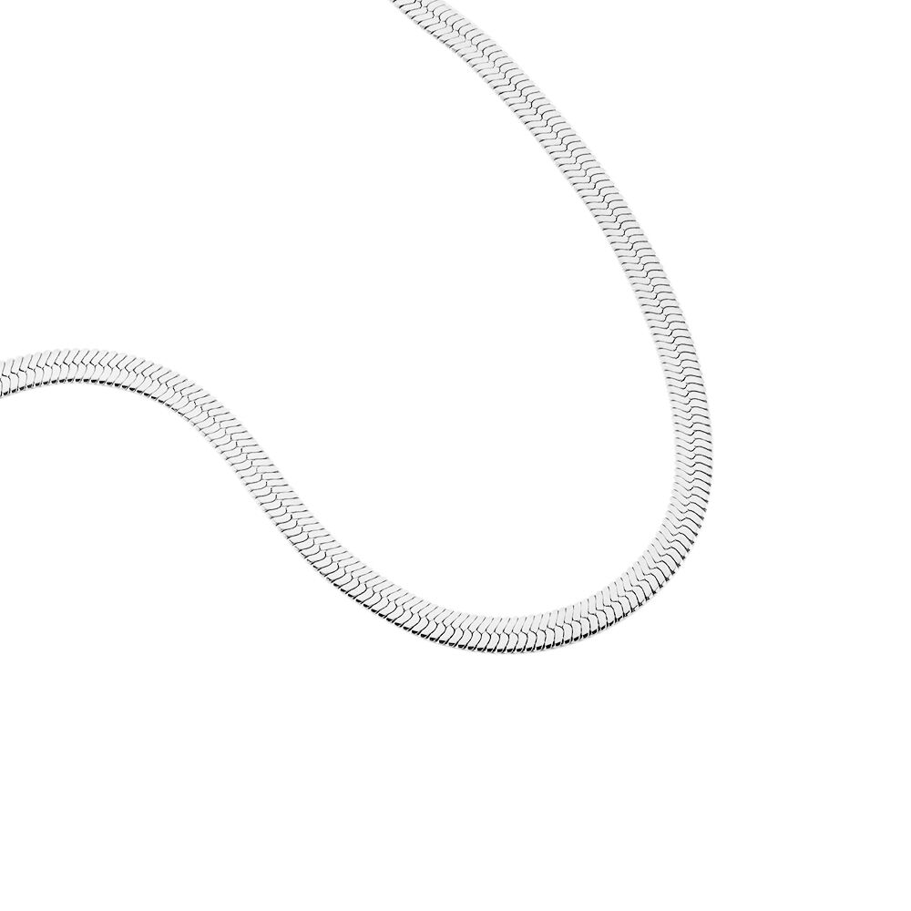 Collier Hera Melitta Acier Blanc - Chaines Femme | Marc Orian