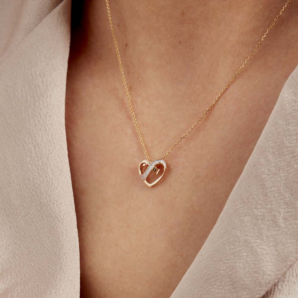 Collier Juliane Or Jaune Diamant - Colliers avec pierres Femme | Marc Orian