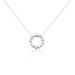 Collier Ryo Argent Blanc Oxyde De Zirconium - Colliers avec pierres Femme | Marc Orian
