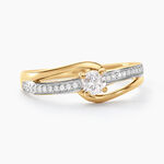 Bague Solitaire Armelle Or Jaune Oxyde De Zirconium - Solitaires Femme | Marc Orian