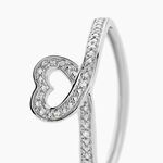 Bague Delaney Or Blanc Diamant - Bagues pierres pr&eacute;cieuses Femme | Marc Orian