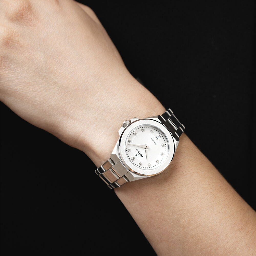 Montre Festina Mademoiselle Argenté - Montres étanches Femme | Marc Orian