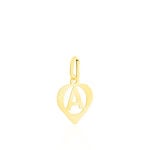 Pendentif Eudocie Coeur Lettre Or Jaune - Pendentifs Femme | Marc Orian