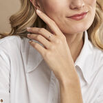 Bague Sherrie Argent Blanc Oxyde De Zirconium - Bijoux fantaisie Femme | Marc Orian