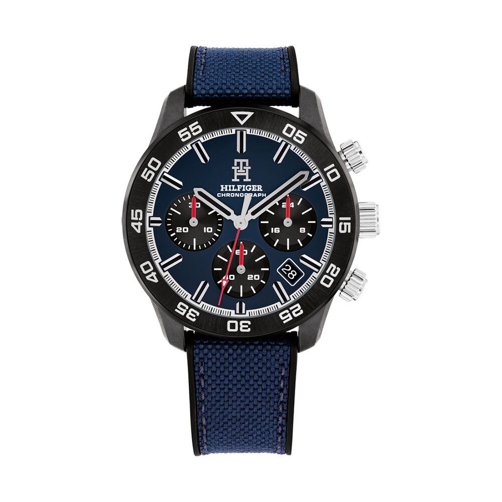 Montre Tommy Hilfiger Th85 Carbon Bleu - Montres étanches Homme | Marc Orian