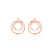 Boucles D'oreilles Pendantes Silvana Argent Rose Oxyde De Zirconium - Pendantes Femme | Marc Orian