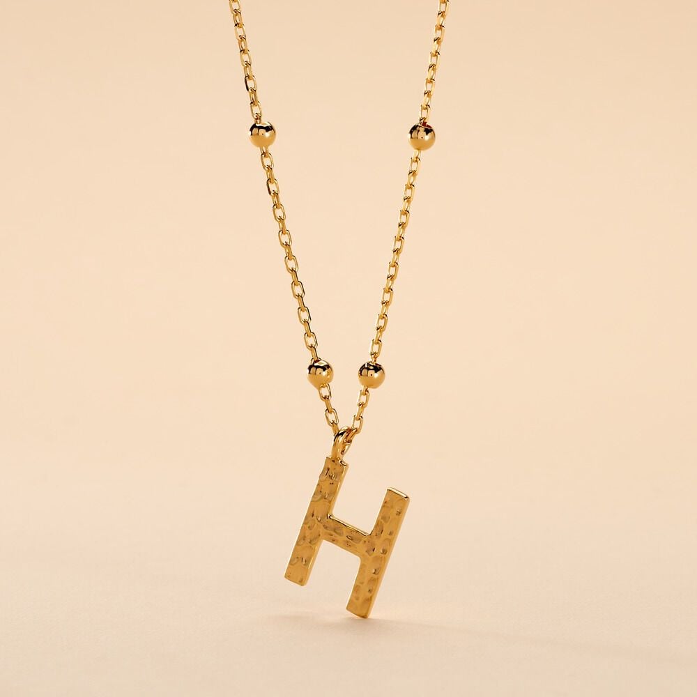 Collier Plaqué Or Jaune Lettra - Colliers fantaisie Femme | Marc Orian