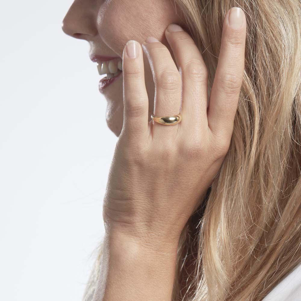 Bague Or Jaune Gysophilia - Bagues dorées Femme | Marc Orian