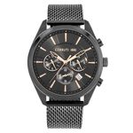Montre Cerruti Grottamare Noir - Montres &eacute;tanches Homme | Marc Orian