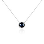 Collier Adelyne Argent Blanc C&eacute;ramique - Colliers avec pierres Femme | Marc Orian