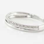 Bague Olena Or Blanc Diamant - Parures de mariage Femme | Marc Orian