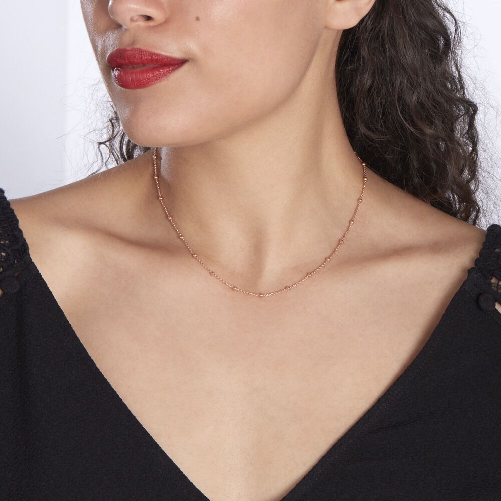 Collier Elea Argent Rose - Colliers ete Femme | Marc Orian