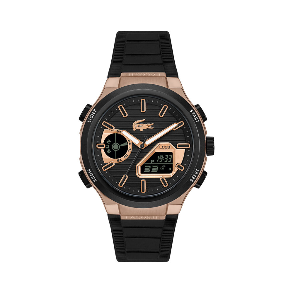 Montre Lacoste Lc33 Noir - Montres &eacute;tanches Homme | Marc Orian
