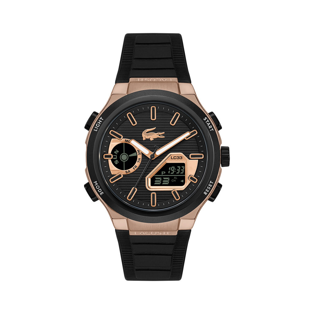Montre Lacoste Lc33 Noir - Montres &eacute;tanches Homme | Marc Orian