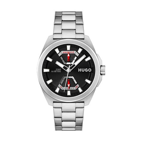 Montre Hugo Expose Noir - Montres étanches Homme | Marc Orian