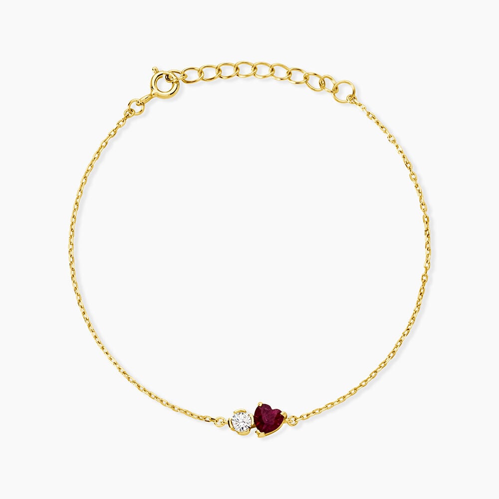 Bracelet Poem Argent Jaune Tourmaline Oxyde De Zirconium - Bracelets fantaisie Femme | Marc Orian