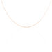 Chaîne Igoa Maille Forçat Diamantee Or Rose - Chaines Femme | Marc Orian