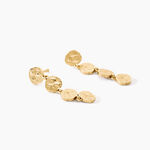 Boucles D'Oreilles Pendantes Mitsuko Argent Dor&eacute; A L'Or 750/1000 - Pendantes Femme | Marc Orian