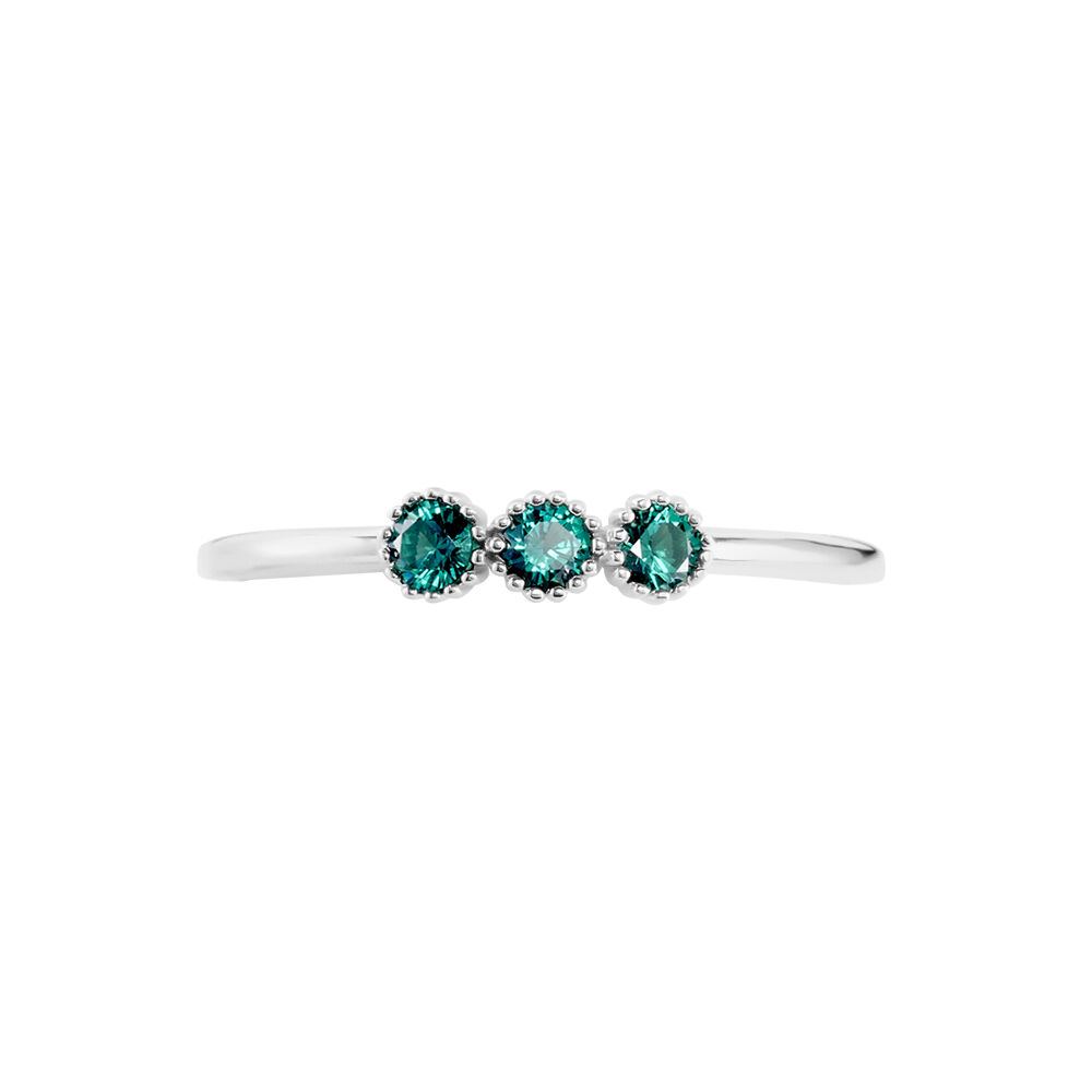 Bague Kasey Argent Blanc Oxyde De Zirconium - Bijoux fantaisie Femme | Marc Orian