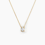 Collier Zilda Or Jaune Oxyde De Zirconium - Colliers avec pierres Femme | Marc Orian