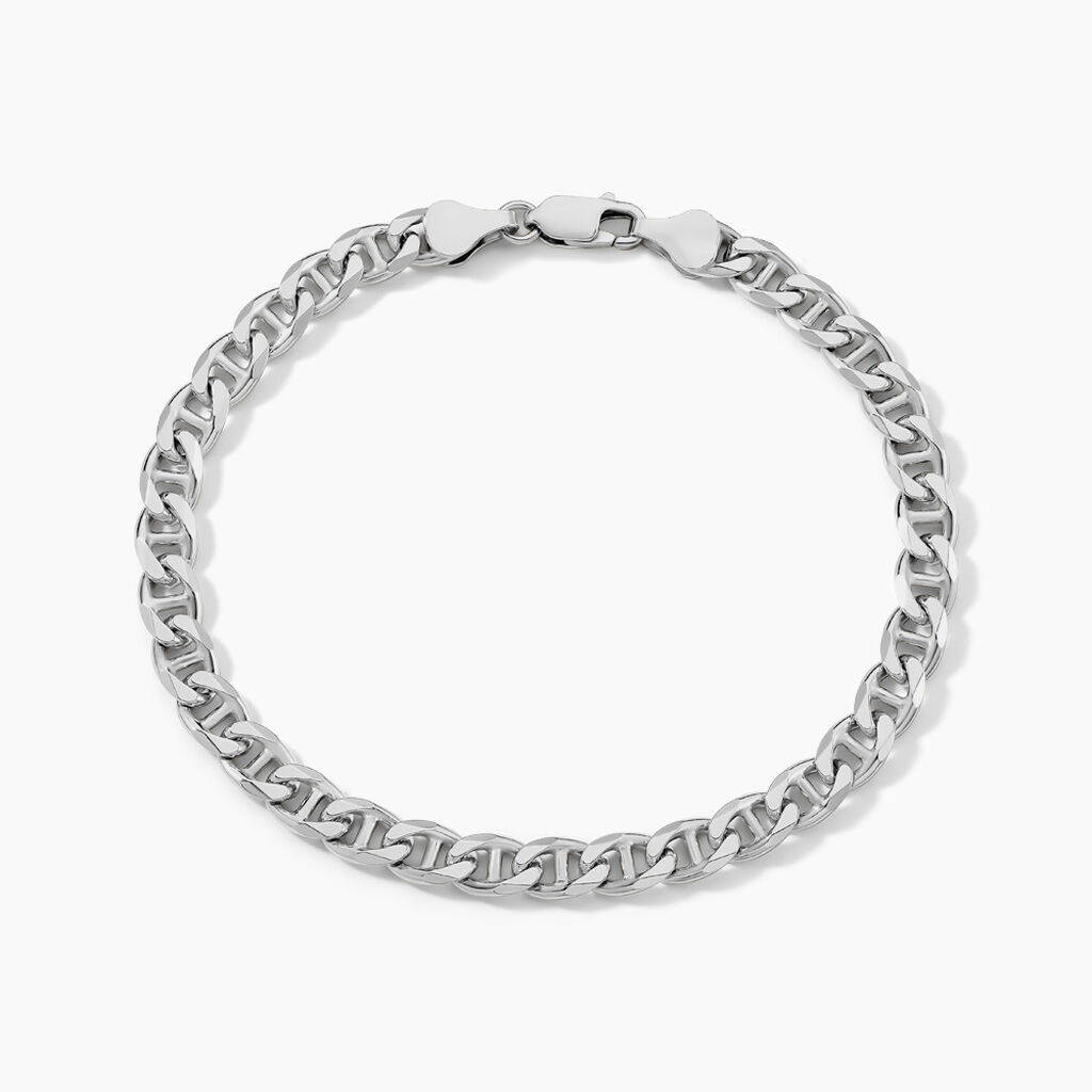 Bracelet Maille Argent Piato - Bracelets mailles Homme | Marc Orian