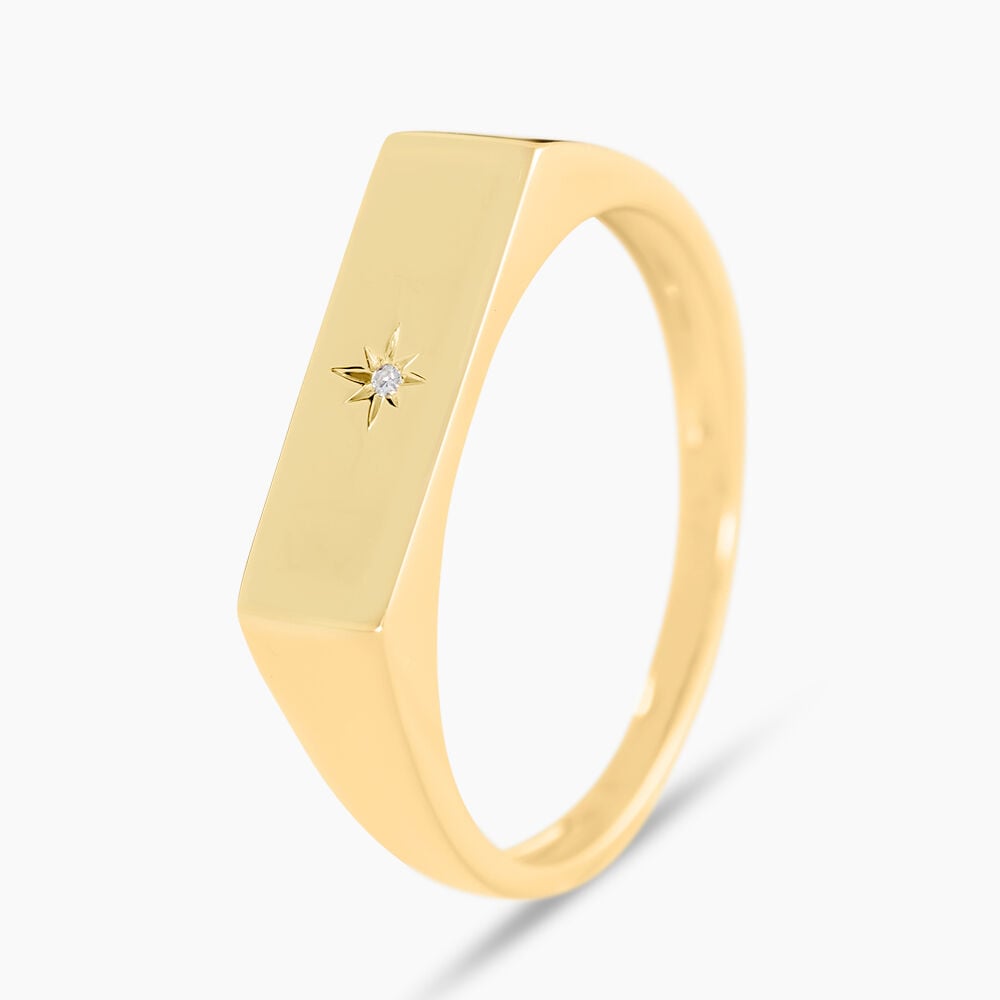 Chevali&egrave;re Dulcibella Or Jaune Diamant - Solitaires Femme | Marc Orian