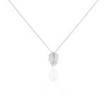 Collier Gabrielle Argent Blanc Oxyde De Zirconium - Colliers avec pierres Femme | Marc Orian