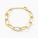 Bracelet Lyvie Acier Dor&eacute; - Bracelets cha&icirc;nes Femme | Marc Orian
