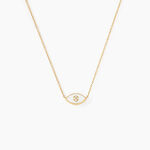 Collier Matiasma Or Jaune Nacre Diamant - Colliers avec pierres Femme | Marc Orian