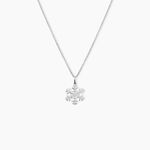 Pendentif Herbertine Flocon Or Blanc - Pendentifs Femme | Marc Orian