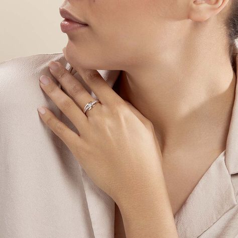 Bague Auberi Plaqué Or Jaune Oxyde De Zirconium - Bagues Solitaire Femme | Marc Orian