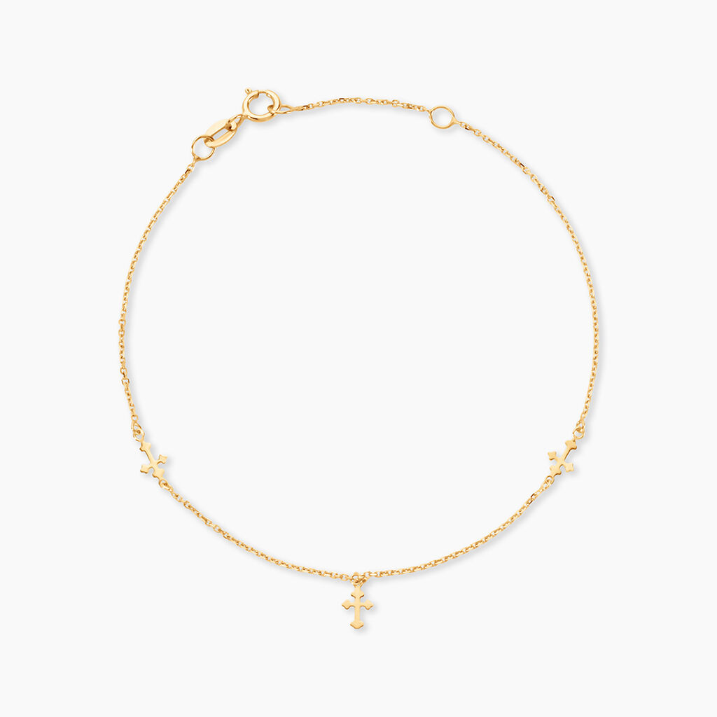 Bracelet Lyndon Or Jaune - Bracelets cha&icirc;nes Femme | Marc Orian