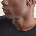 Boucles D'oreilles Puces Doreen Carre Or Jaune Oxyde De Zirconium - Puces Femme | Marc Orian