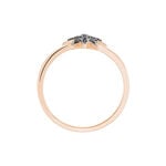 Bague Laetia Or Rose Diamant - Bagues pierres pr&eacute;cieuses Femme | Marc Orian