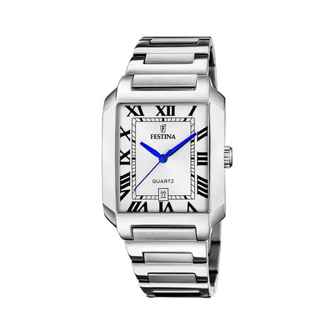 Montre Festina On The Square Blanc - Montres &eacute;tanches Homme | Marc Orian