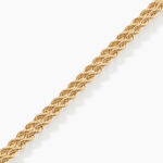 Bracelet Jerry Maille Corde 2 Rangs Or Jaune - Bracelets mailles Femme | Marc Orian