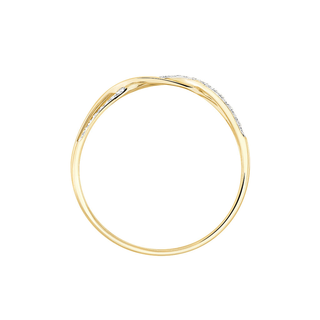 Bague Nucia Or Jaune Diamant - Bagues Femme | Marc Orian