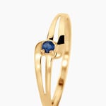 Bague Nesryne Or Jaune Saphir - Solitaires Femme | Marc Orian