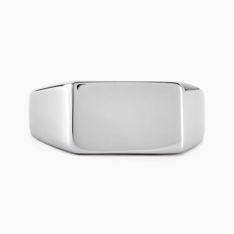 Chevalière Acier Gris Luciano - Chevalières Homme | Marc Orian