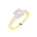 Bague Serena Or Jaune Diamant - Parures de mariage Femme | Marc Orian