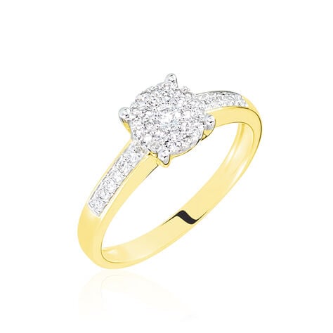 Bague Serena Or Jaune Diamant - Parures de mariage Femme | Marc Orian
