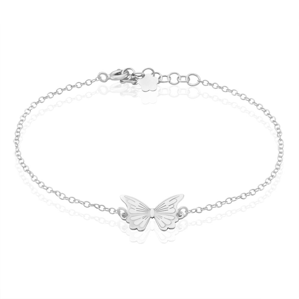Bracelet Argent Blanc Liseron - Bracelets chaînes Femme | Marc Orian
