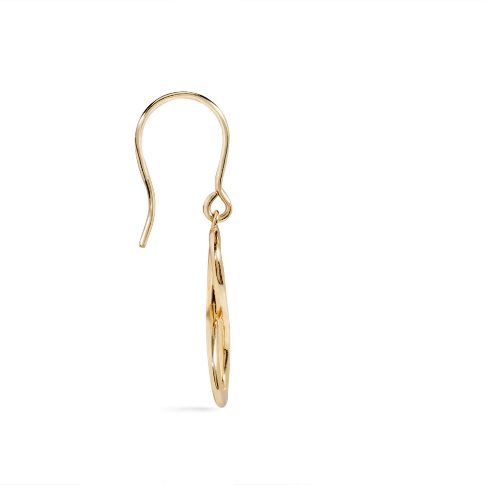 Boucles D'oreilles Pendantes Spya Infini Or Jaune - Pendantes Femme | Marc Orian