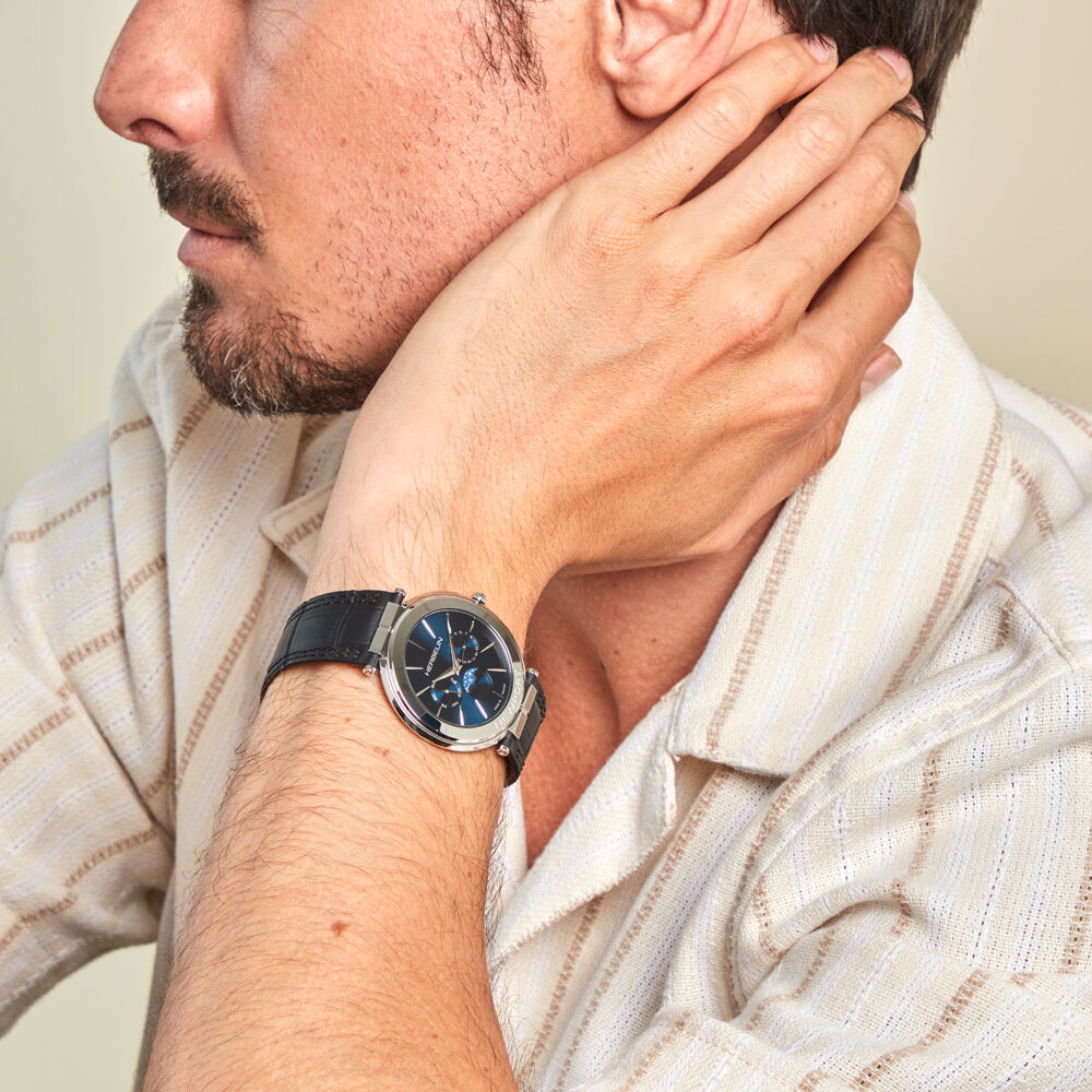 Montre Herbelin Newport Slim Bleu - Montres classiques Homme | Marc Orian