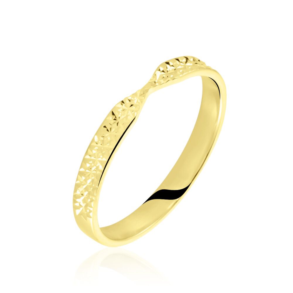 Alliance Or Jaune Diamantee B3AFJW0448T Marc Orian Bijouterie en ligne
