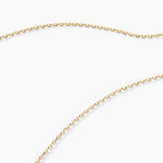 Cha&icirc;ne Igoa Maille For&ccedil;at Diamantee Or Jaune - Chaines Famille | Marc Orian