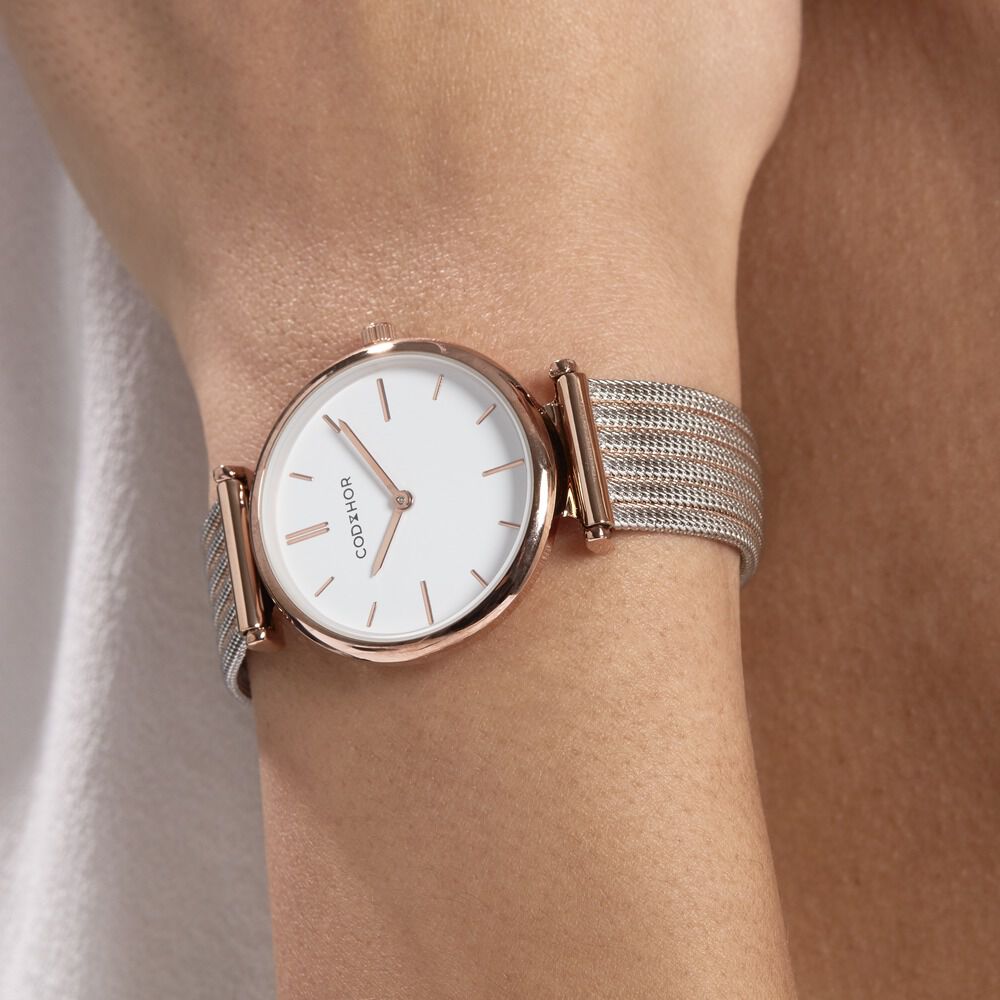 Montre Codhor Nidia Blanc - Montres étanches Femme | Marc Orian
