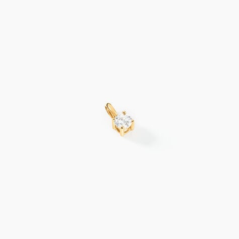 Pendentif One Or Jaune Diamant - Parures de mariage Femme | Marc Orian